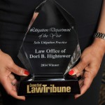 Connecticut Law Tribune Litigator of the Year Award
